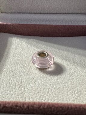 Pandora Chamilia Pink Glass Charm